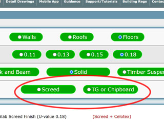 U-Value Filter 4th category selection